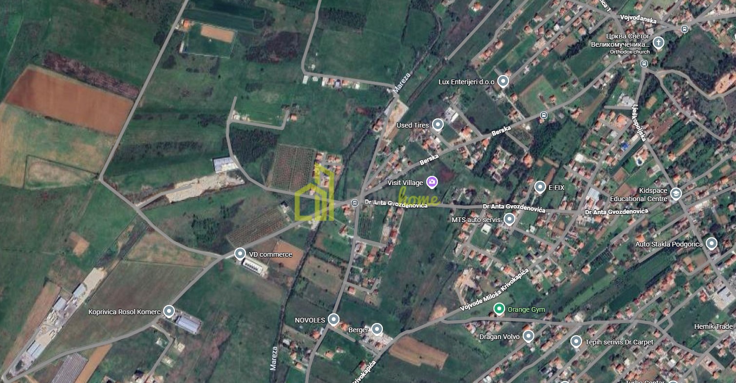 Urbanizovan plac 5126m2, Donja Gorica-Pavlovine, Prodaja 